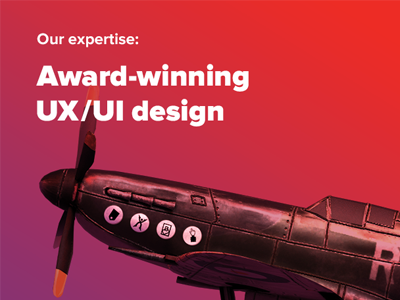 Our Expertise: Award-winning UX/UI Design